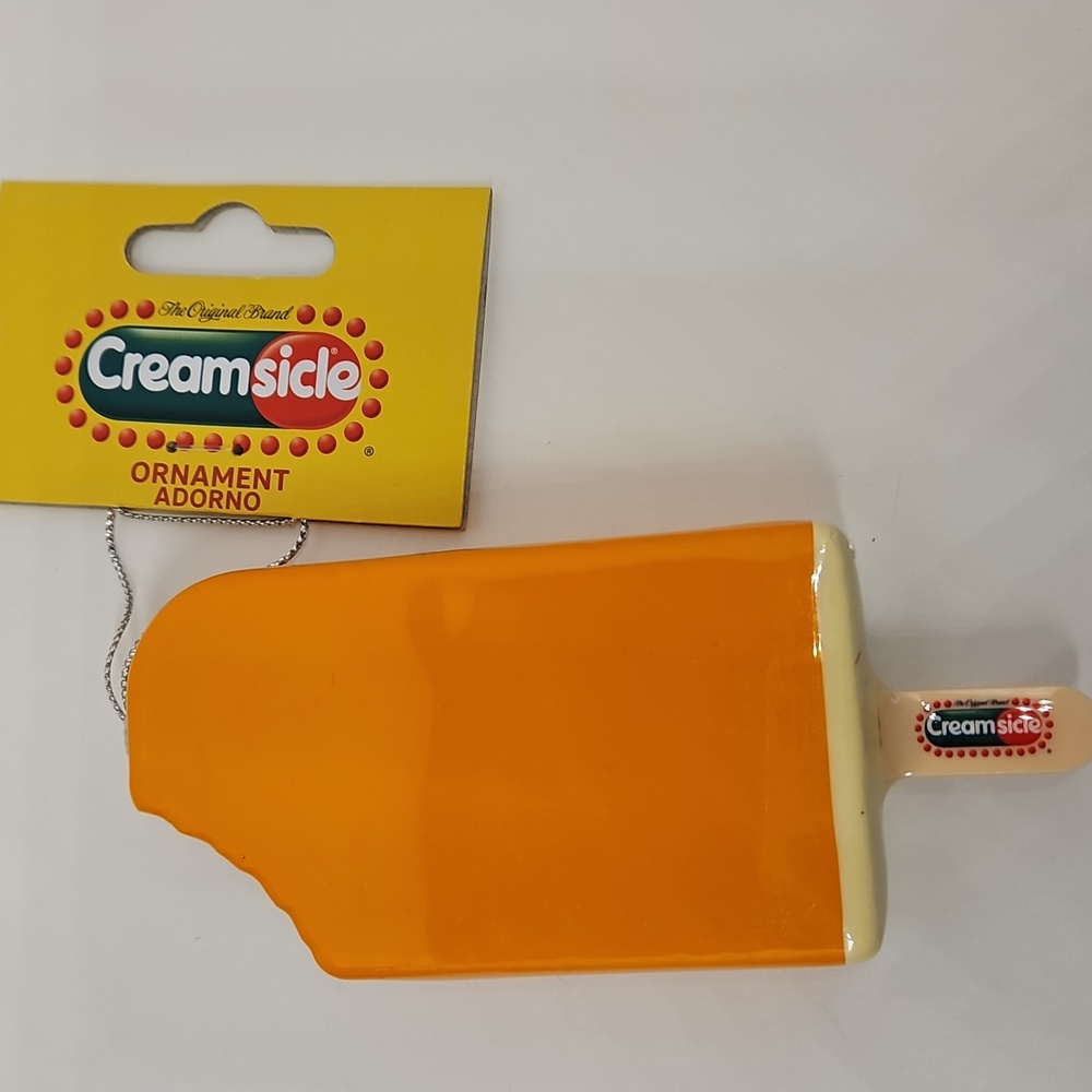 Ruz Creamsicle Popsicle Bar Christmas Tree Ornament